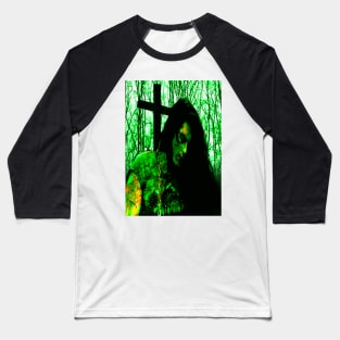 Green Man Baseball T-Shirt